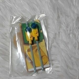 ☄Lego Mini Street Light Bricks Hair Pin Set